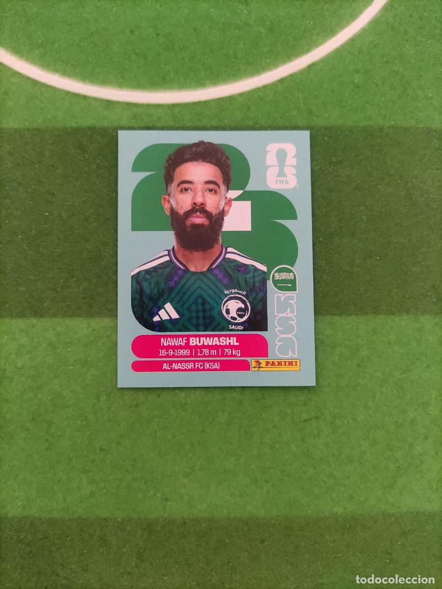 Cromos de f&uacute;tbol: Buwashl Arabia Saud&iacute; KSA 5 Sticker Mundial 2026 FIFA World Cup / Sin pegar