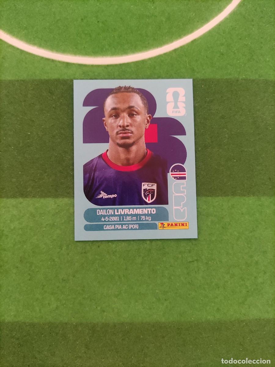 Cromos de f&uacute;tbol: Livramento Cabo Verde CPV 18 Sticker Mundial 2026 FIFA World Cup / Sin pegar