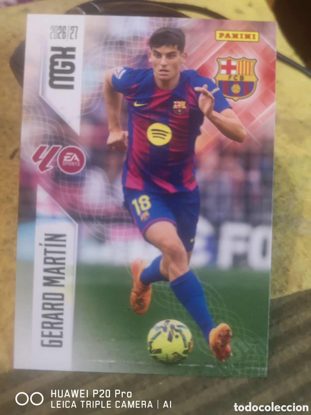 Cromos de f&uacute;tbol: MEGACRACKS 2026 27 GERARD MARTIN - BARCELONA 77
