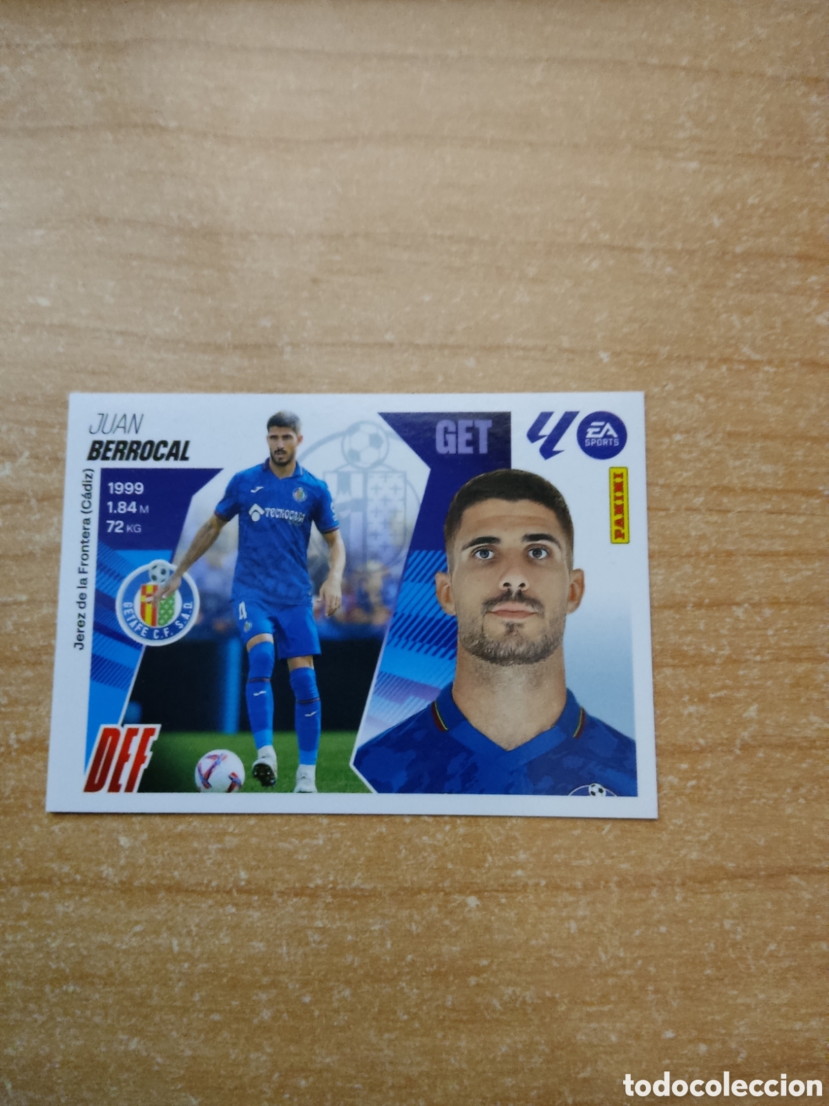 Cromos de f&uacute;tbol: 9 B BERROCAL GETAFE LIGA ESTE 2025 2026