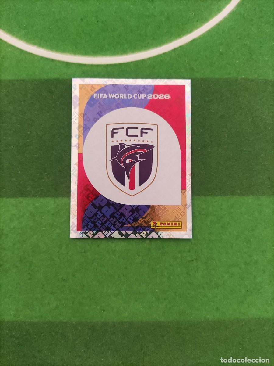 Cromos de f&uacute;tbol: Escudo Cabo Verde CPV 1 Sticker Mundial 2026 FIFA World Cup / Sin pegar