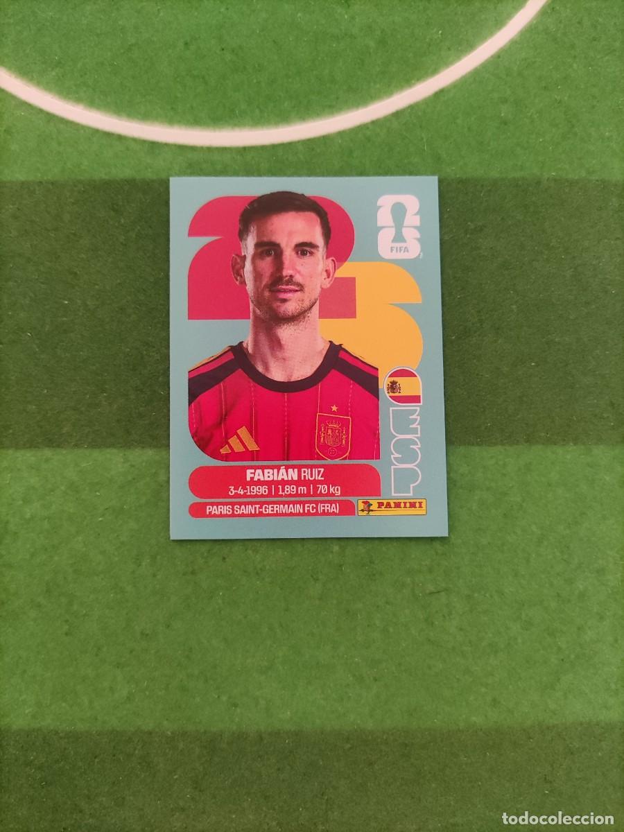 Cromos de f&uacute;tbol: Fabi&aacute;n Espa&ntilde;a ESP 12 Sticker Mundial 2026 FIFA World Cup / Sin pegar