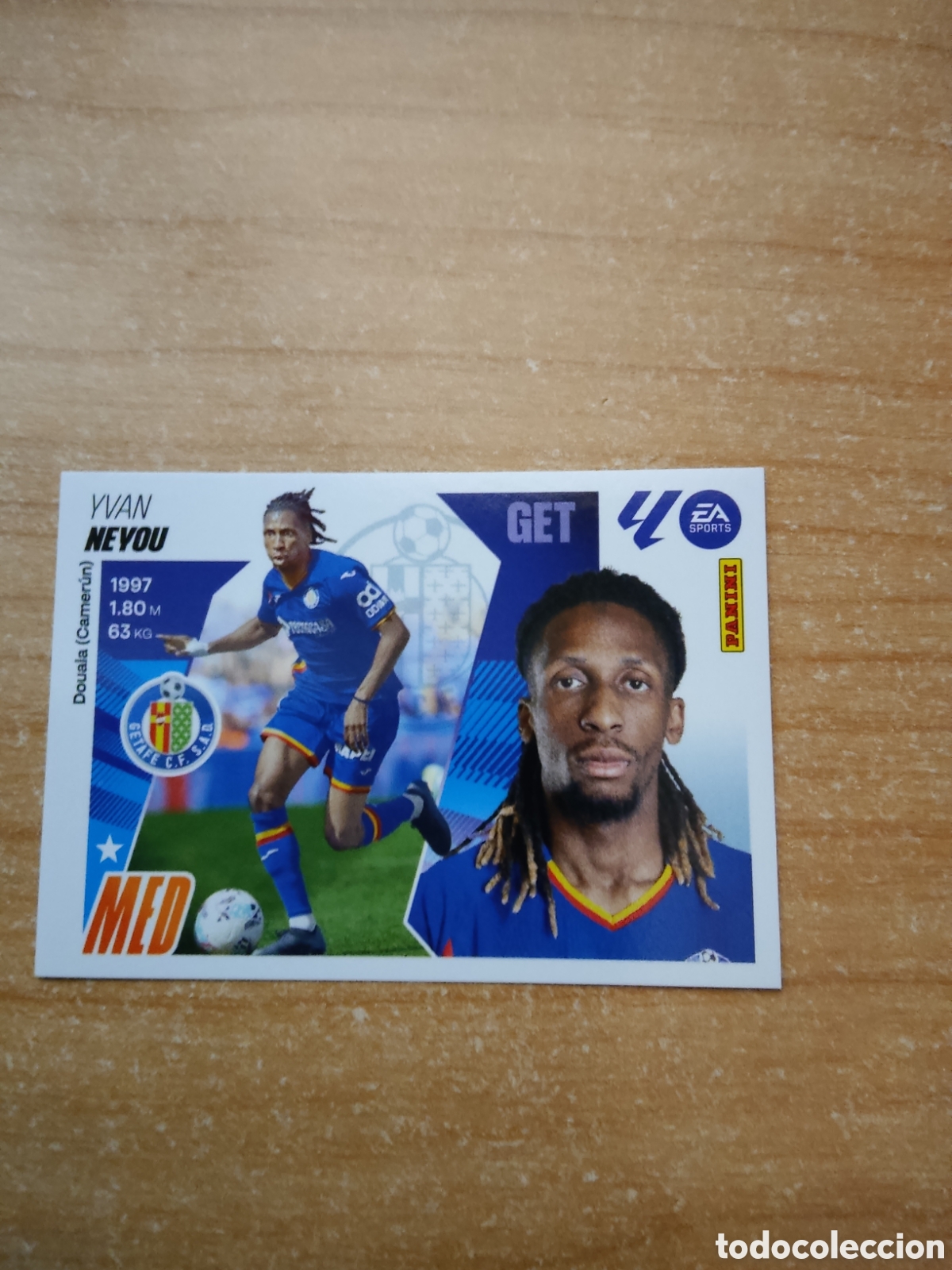 Cromos de f&uacute;tbol: 13 BIS NEYOU GETAFE LIGA ESTE 2025 2026