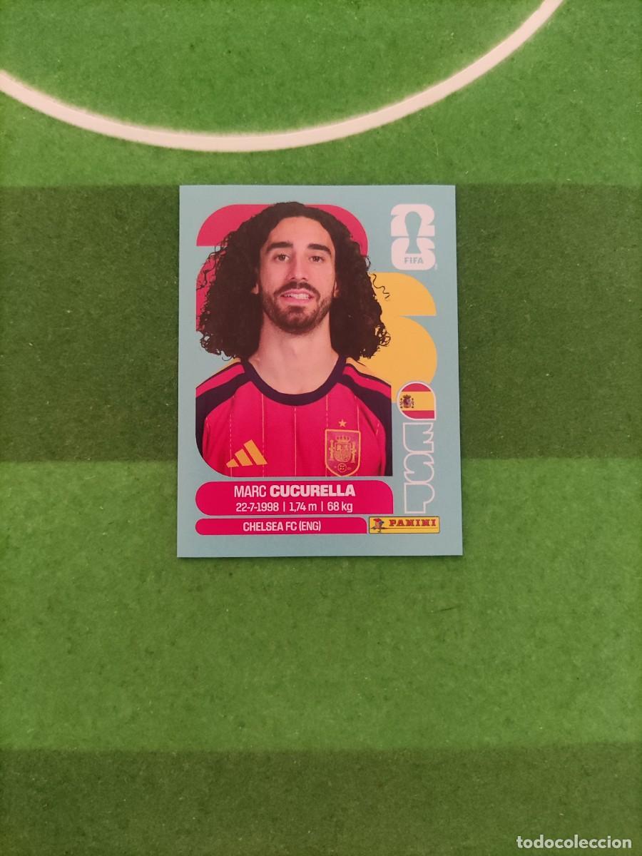 Cromos de f&uacute;tbol: Cucurella Espa&ntilde;a ESP 8 Sticker Mundial 2026 FIFA World Cup / Sin pegar