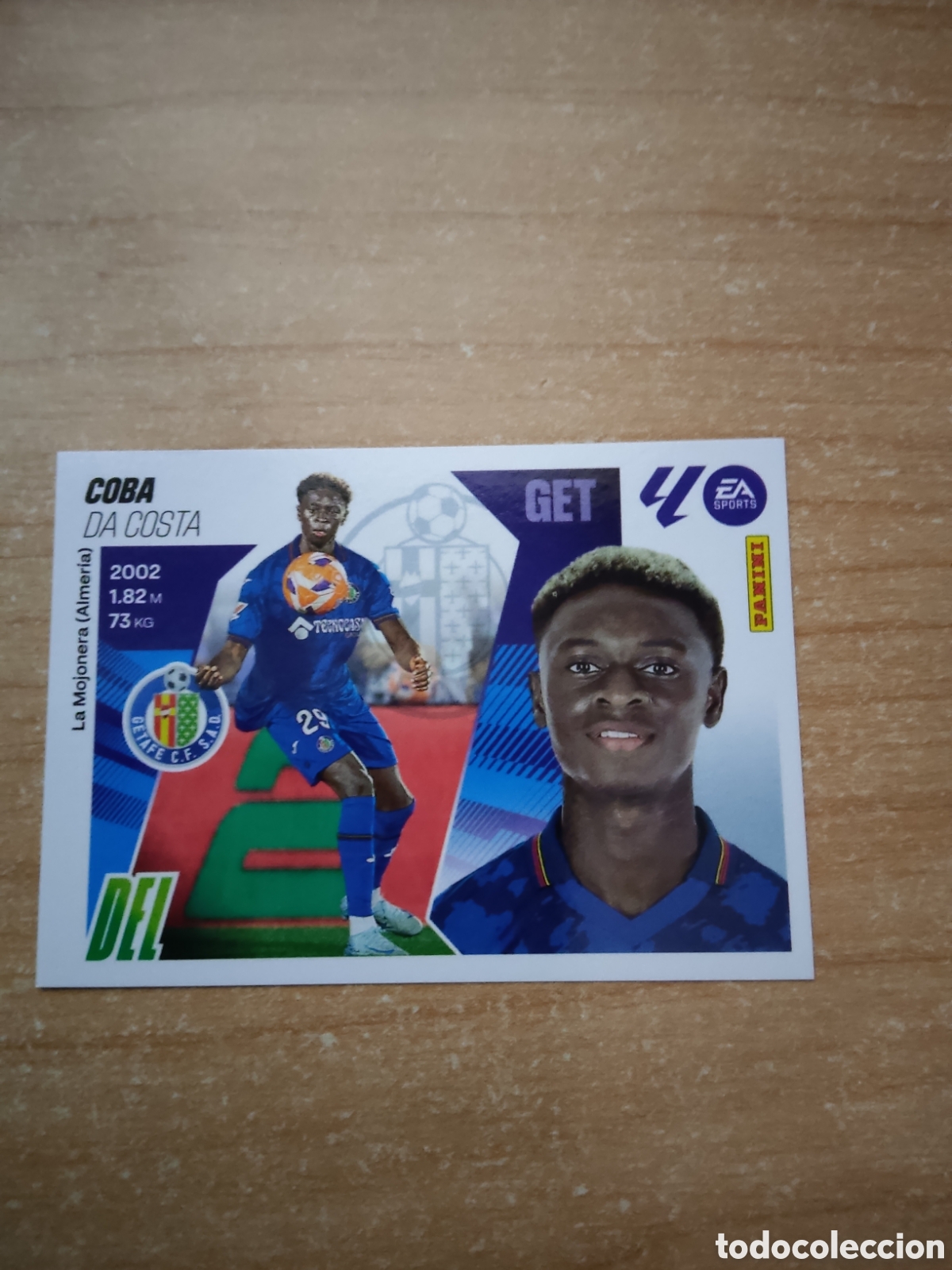 Cromos de f&uacute;tbol: 16 COBA GETAFE LIGA ESTE 2025 2026