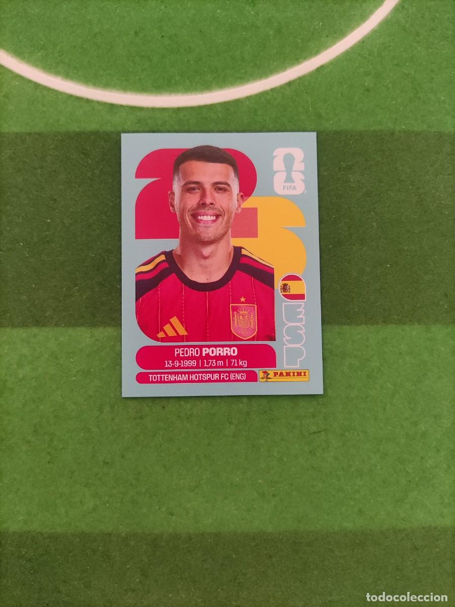 Cromos de f&uacute;tbol: Porro Espa&ntilde;a ESP 6 Sticker Mundial 2026 FIFA World Cup / Sin pegar