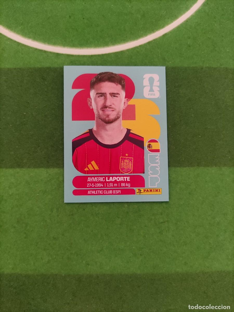 Cromos de f&uacute;tbol: Laporte Espa&ntilde;a ESP 4 Sticker Mundial 2026 FIFA World Cup / Sin pegar