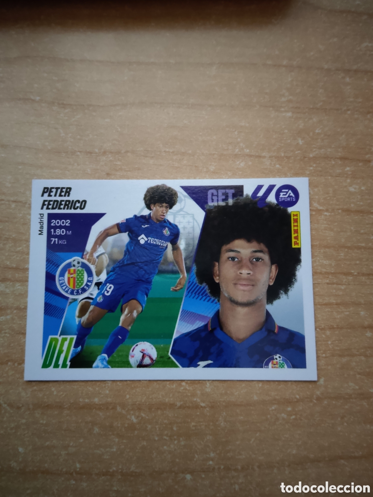 Cromos de f&uacute;tbol: 17 PETER FEDERICO GETAFE LIGA ESTE 2025 2026