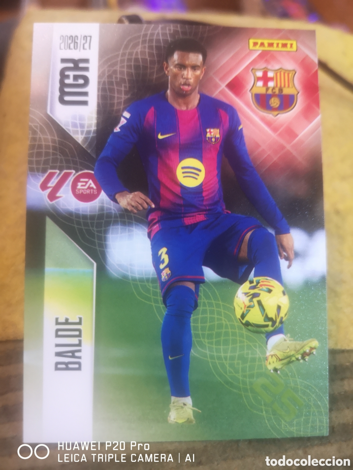 Cromos de f&uacute;tbol: MEGACRACKS 2026 27 BALDE - BARCELONA 81