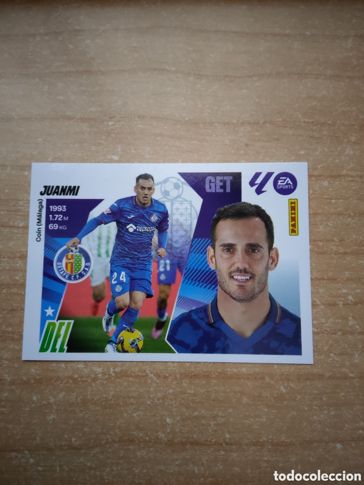 Cromos de f&uacute;tbol: 18 JUANMI GETAFE LIGA ESTE 2025 2026