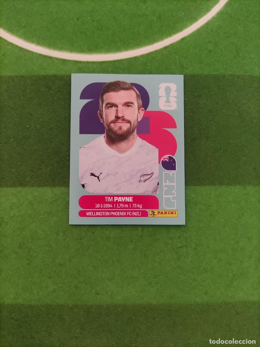 Fu&szlig;ball-Sticker: Payne Nueva Zelanda NZL 6 Sticker Mundial 2026 FIFA World Cup / Sin pegar