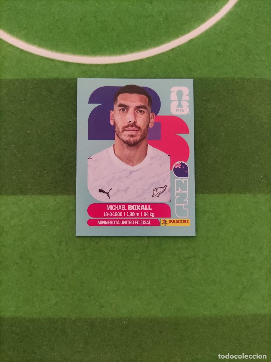 Fu&szlig;ball-Sticker: Boxall Nueva Zelanda NZL 4 Sticker Mundial 2026 FIFA World Cup / Sin pegar