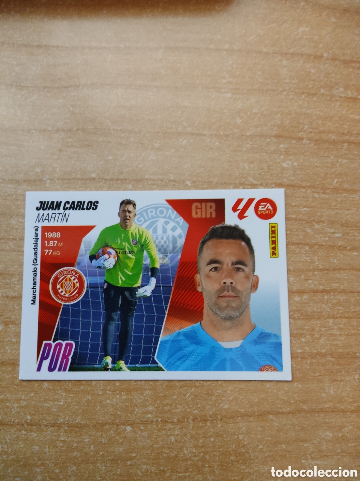 Fu&szlig;ball-Sticker: 4 B JUAN CARLOS GIRONA LIGA ESTE 2025 2026