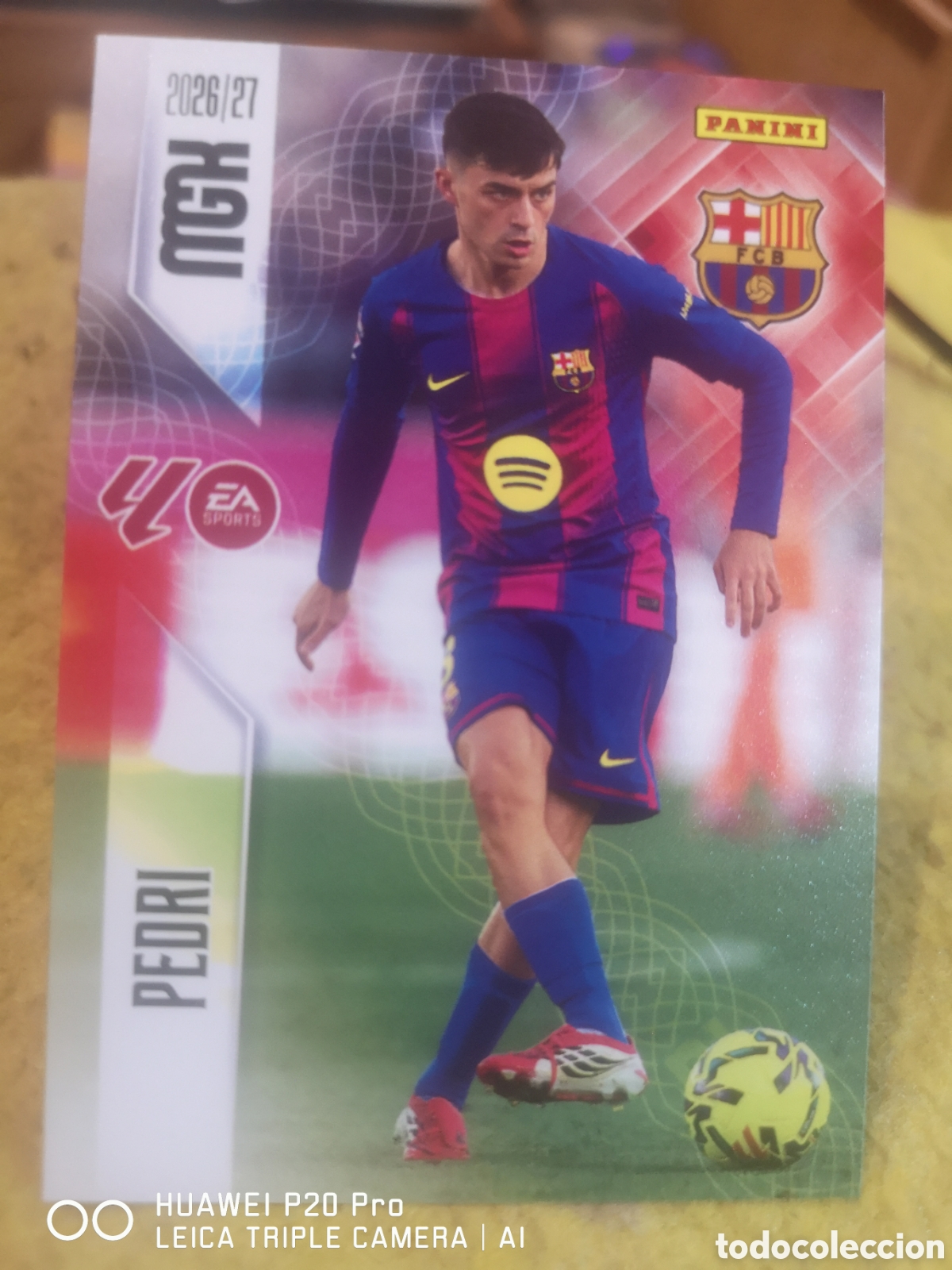 Fu&szlig;ball-Sticker: MEGACRACKS 2026 27 PEDRI - BARCELONA 85