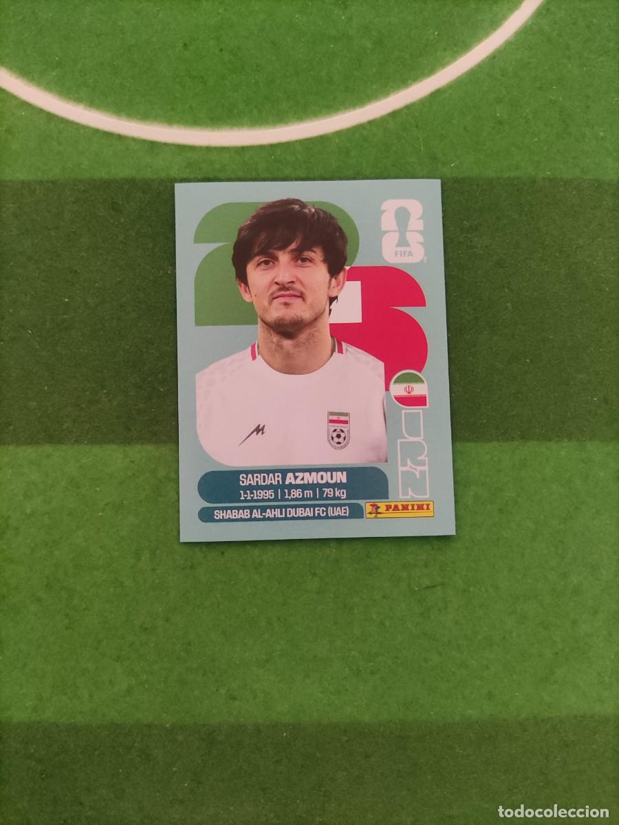 Fu&szlig;ball-Sticker: Azmoun Ir&aacute;n IRN 17 Sticker Mundial 2026 FIFA World Cup / Sin pegar