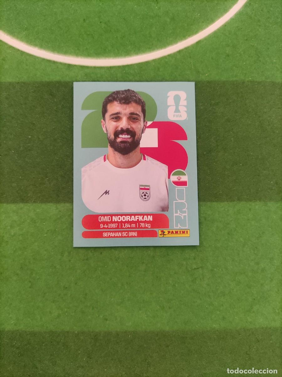 Fu&szlig;ball-Sticker: Noorafkan Ir&aacute;n IRN 14 Sticker Mundial 2026 FIFA World Cup / Sin pegar