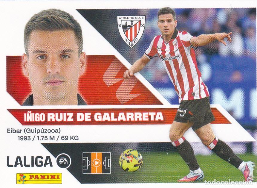 Fu&szlig;ball-Sticker: ESTE 2026-27 * RUIZ DE GALARRETA * N&ordm; 11 - ATHLETIC CLUB (NUEVO DE SOBRE) (A-20)