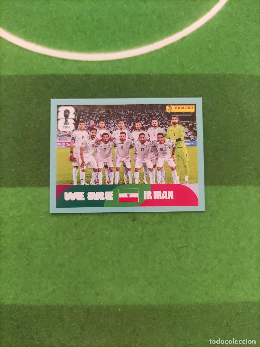 Fu&szlig;ball-Sticker: We are Ir&aacute;n IRN 13 Sticker Mundial 2026 FIFA World Cup / Sin pegar
