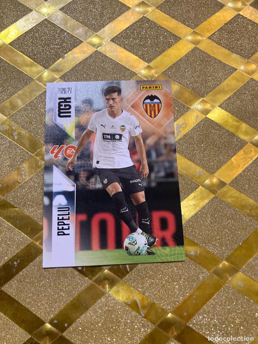 Figurine di Calcio: CROMO DE FUTBOL NUMERO 352 PEPELU VALENCIA LIGA 2026 2027 MEGACRAKS MGK PANINI !