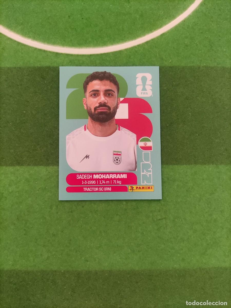 Cromos de Futebol: Moharrami Ir&aacute;n IRN 9 Sticker Mundial 2026 FIFA World Cup / Sin pegar