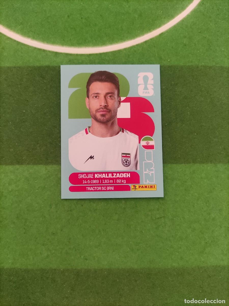 Cromos de Futebol: Khalilzadeh Ir&aacute;n IRN 6 Sticker Mundial 2026 FIFA World Cup / Sin pegar
