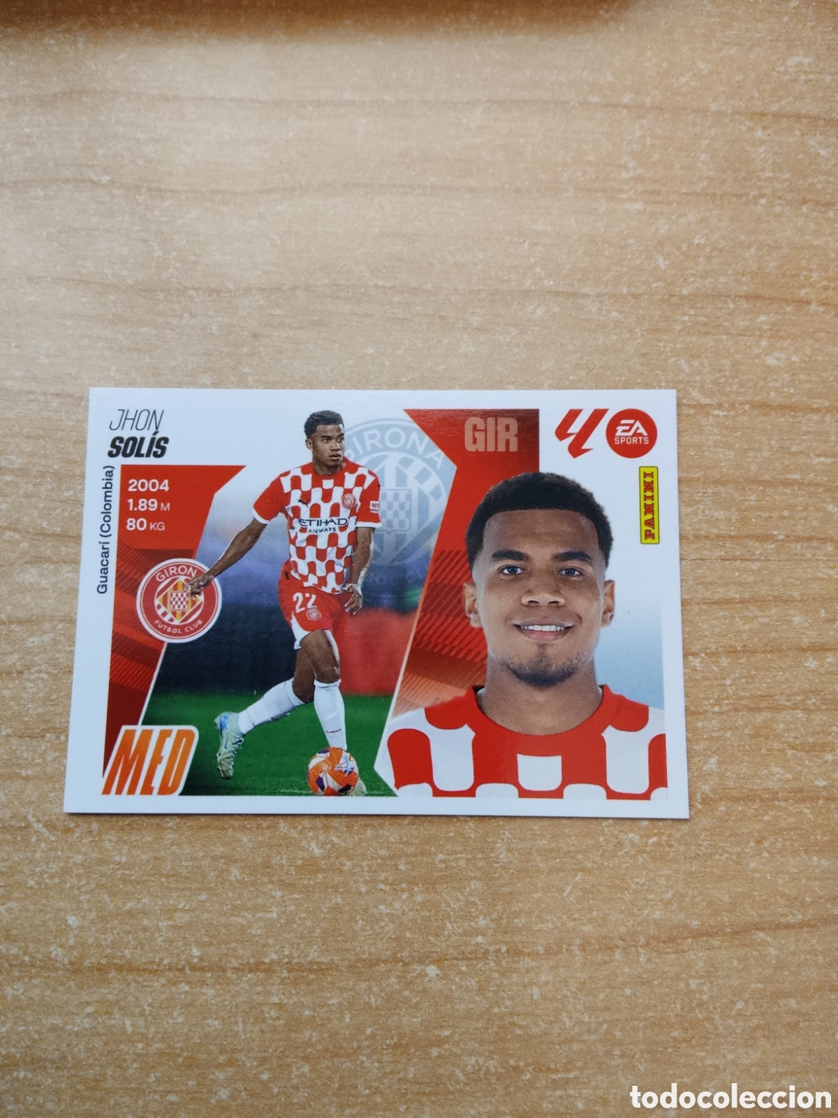Cromos de Futebol: 11 SOLIS GIRONA LIGA ESTE 2025 2026