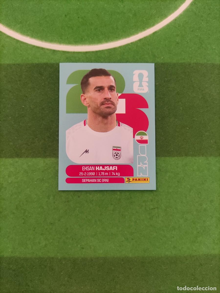 Cromos de Futebol: Hajsafi Ir&aacute;n IRN 4 Sticker Mundial 2026 FIFA World Cup / Sin pegar