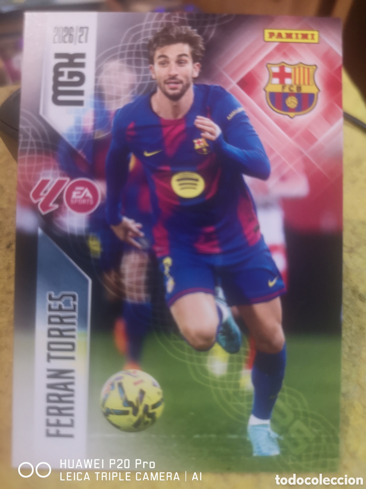 Fu&szlig;ball-Sticker: MEGACRACKS 2026 27 FERRAN TORRES - BARCELONA 90