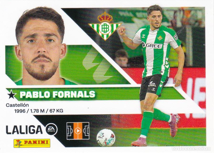 Fu&szlig;ball-Sticker: ESTE 2026-27 * PABLO FORNALS * N&ordm; 15 - DEL BETIS (NUEVO DE SOBRE) (A-20)