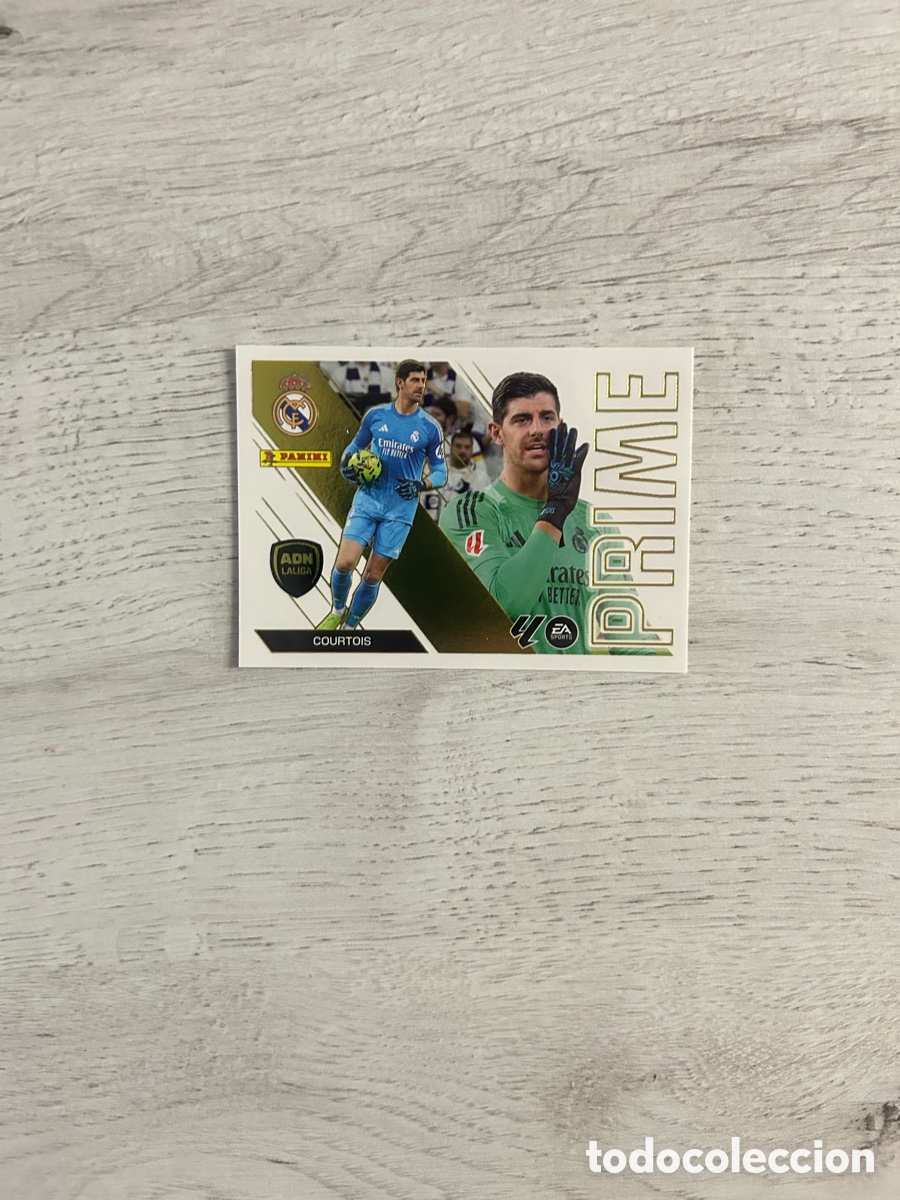 Fu&szlig;ball-Sticker: Courtois 3 Real Madrid Prime ADN LaLiga Liga Este 2026/27 26-27 Panini