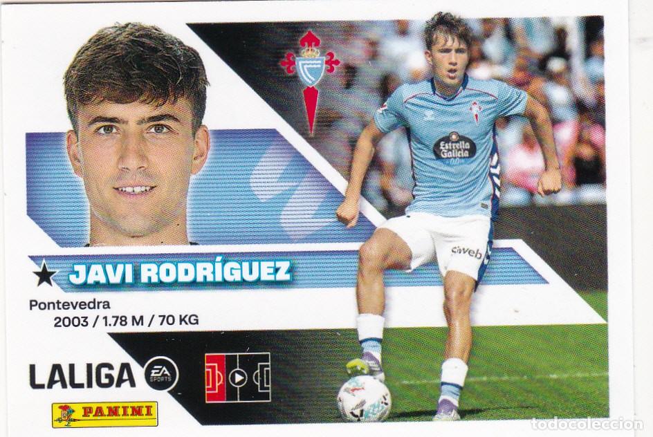 Fu&szlig;ball-Sticker: ESTE 2026-27 * JAVI RODR&Iacute;GUEZ * N&ordm; 7 - DEL CELTA (NUEVO DE SOBRE) (A-20)