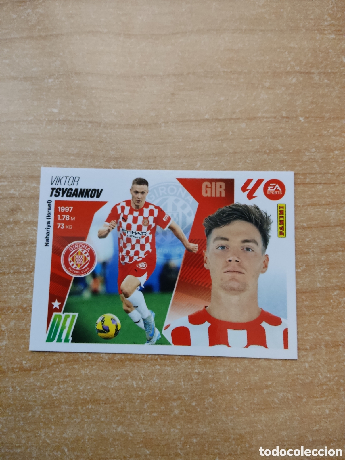 Cromos de f&uacute;tbol: 16 TSYGANKOV GIRONA LIGA ESTE 2025 2026
