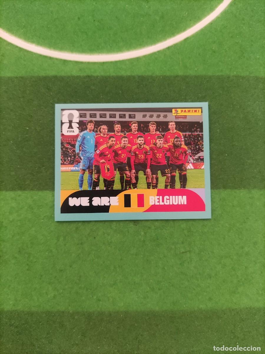 Cromos de f&uacute;tbol: We are B&eacute;lgica BEL 13 Sticker Mundial 2026 FIFA World Cup / Sin pegar