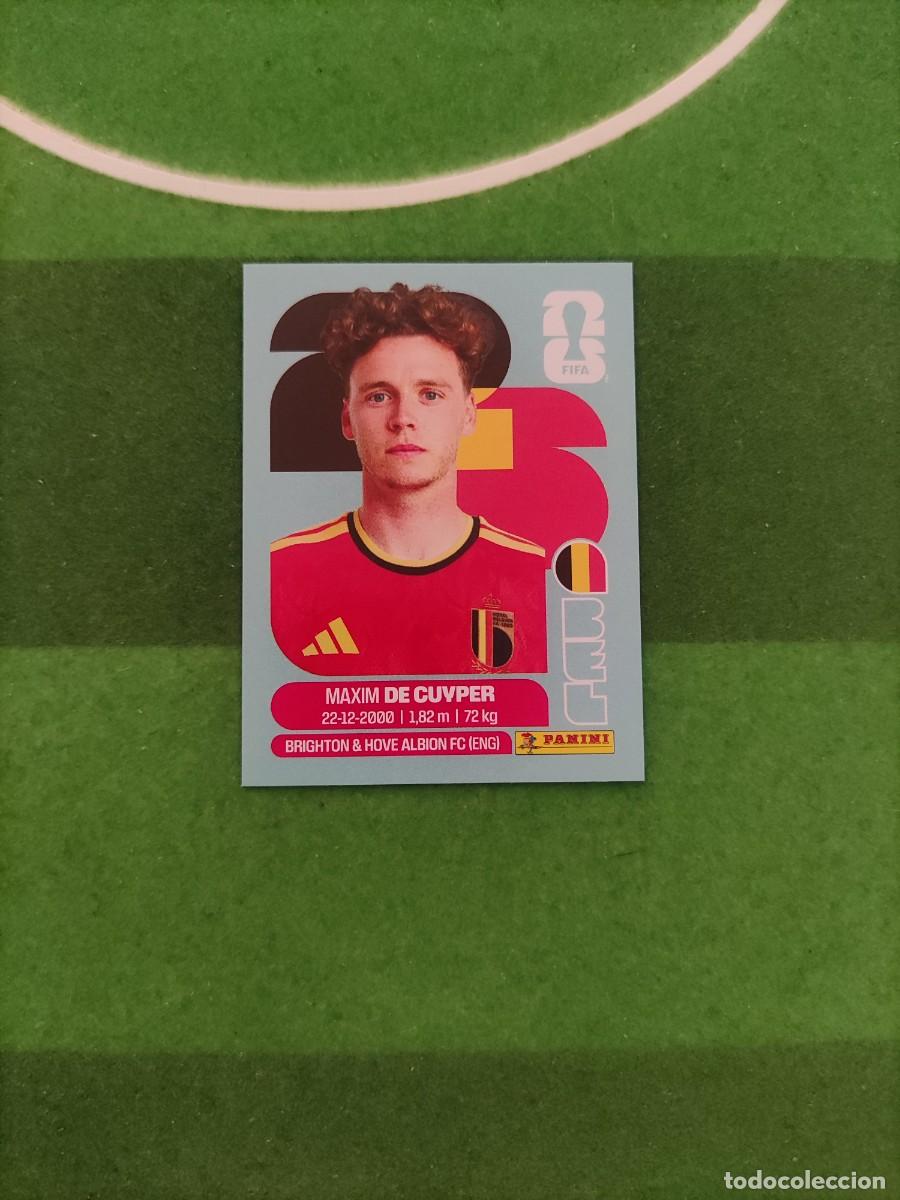 Cromos de Futebol: De Cuyper B&eacute;lgica BEL 7 Sticker Mundial 2026 FIFA World Cup / Sin pegar