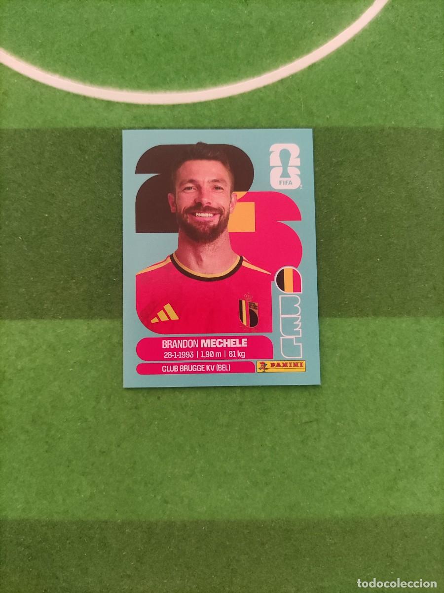 Cromos de Futebol: Mechele B&eacute;lgica BEL 6 Sticker Mundial 2026 FIFA World Cup / Sin pegar
