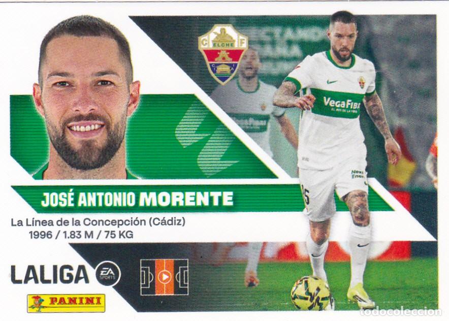 Cromos de Futebol: ESTE 2026-27 * MORENTE * N&ordm; 16 - DEL ELCHE (NUEVO DE SOBRE) (A-20)