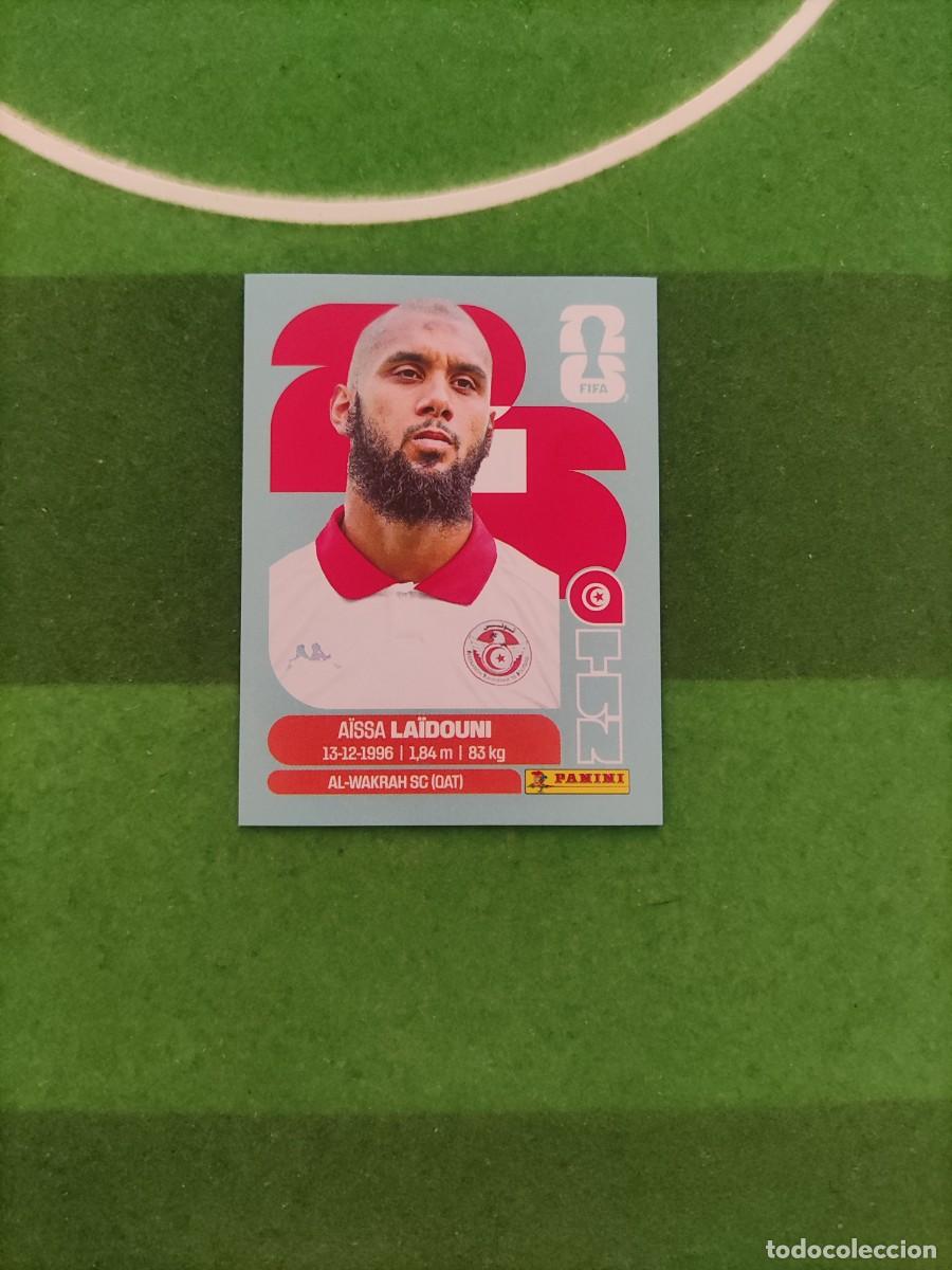 Cromos de f&uacute;tbol: La&iuml;douni T&uacute;nez TUN 10 Sticker Mundial 2026 FIFA World Cup / Sin pegar