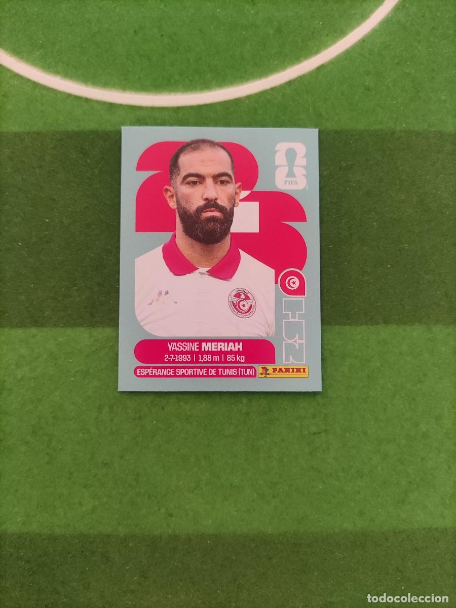 Cromos de f&uacute;tbol: Meriah T&uacute;nez TUN 6 Sticker Mundial 2026 FIFA World Cup / Sin pegar