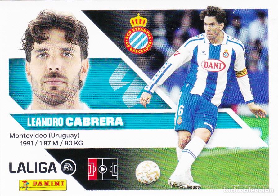 Fu&szlig;ball-Sticker: ESTE 2026-27 * CABRERA * N&ordm; 8 - DEL ESPANYOL (NUEVO DE SOBRE) (A-20)