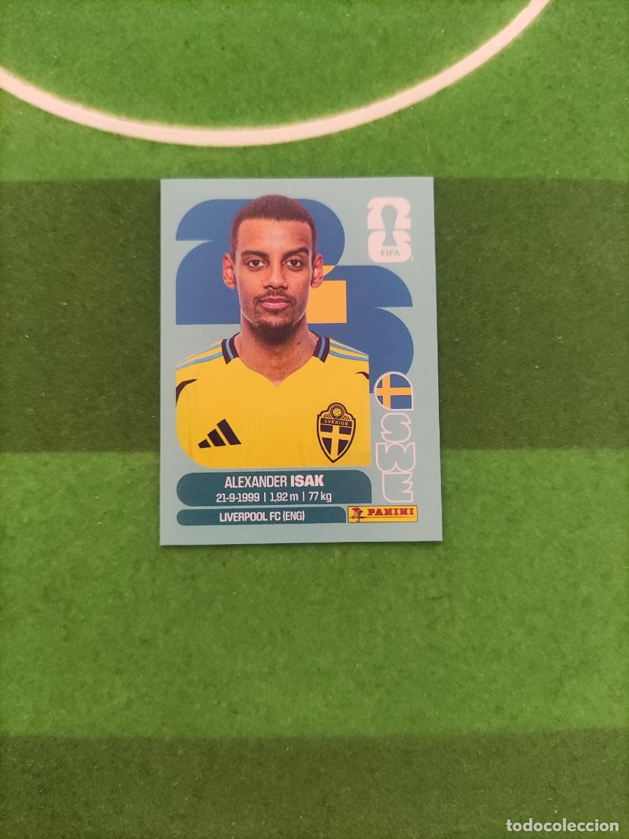 Cromos de f&uacute;tbol: Isak Suecia SWE 19 Sticker Mundial 2026 FIFA World Cup / Sin pegar