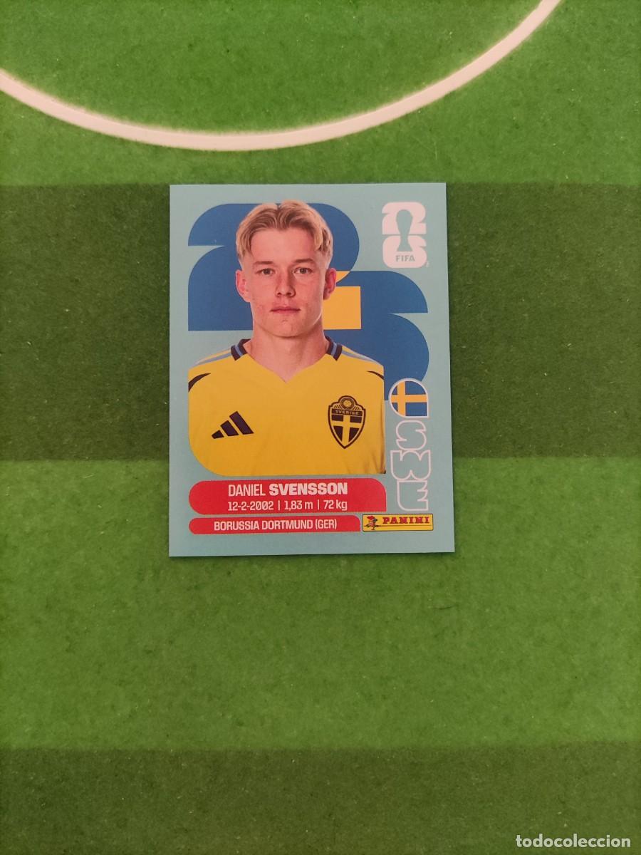Cromos de f&uacute;tbol: Svensson Suecia SWE 14 Sticker Mundial 2026 FIFA World Cup / Sin pegar