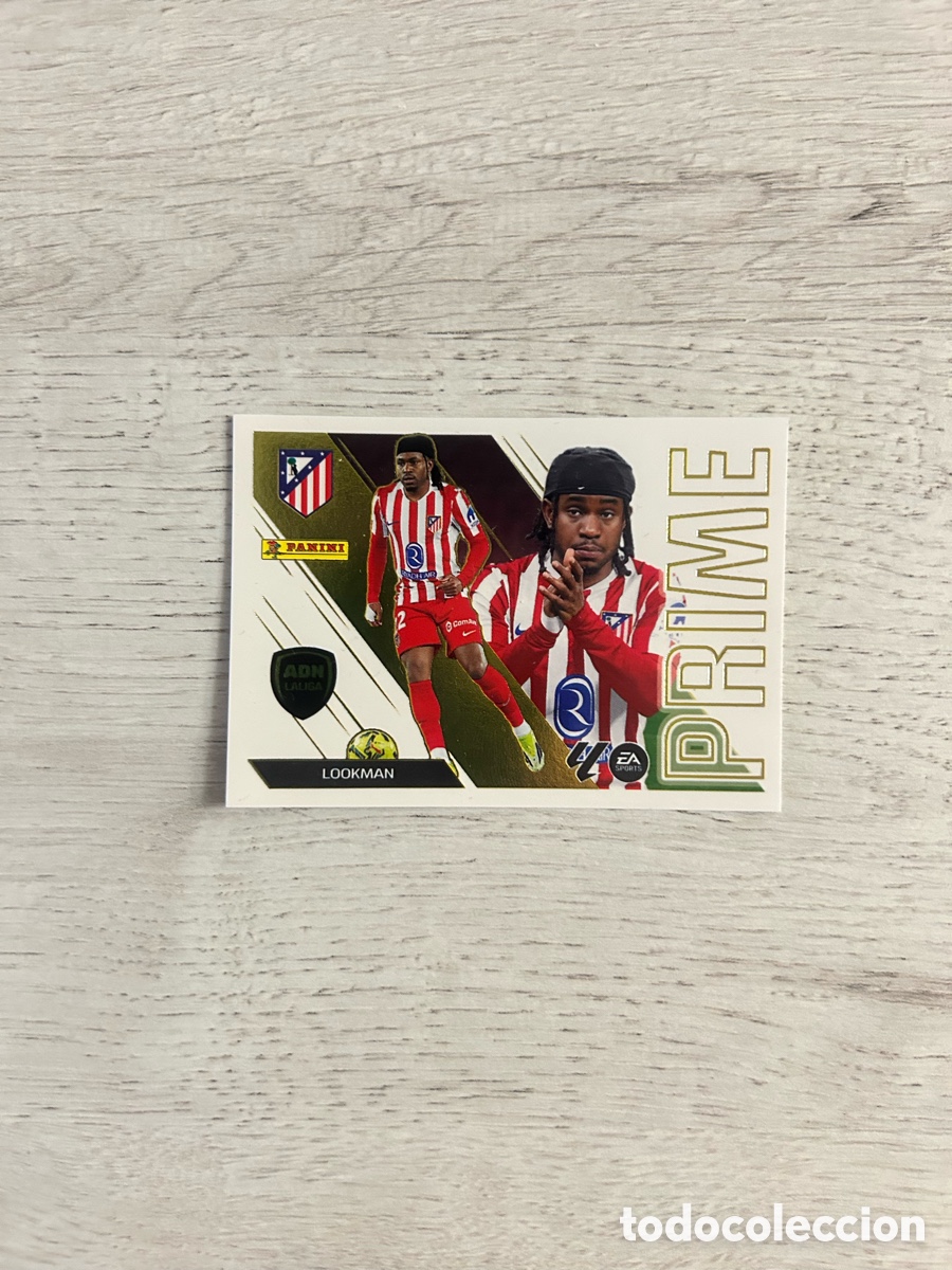 Cromos de f&uacute;tbol: Lookman 7 Atl&eacute;tico de Madrid Prime ADN LaLiga Liga Este 2026/27 26-27 Panini