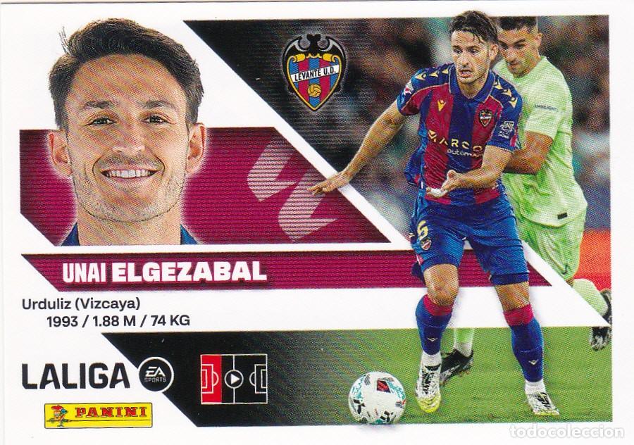 Cromos de f&uacute;tbol: ESTE 2026-27 * UNAI ELGEZABAL * N&ordm; 6 - DEL LEVANTE (NUEVO DE SOBRE) (A-20)