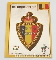 Cromos de f&uacute;tbol: CROMO DE ITALIA 90 PANINI N&ordm; 325 EL ESCUDO BELGA B&Eacute;LGICA MUNDIAL 1990 F&Uacute;TBOL DEPORTE -OTROS EN VENTA