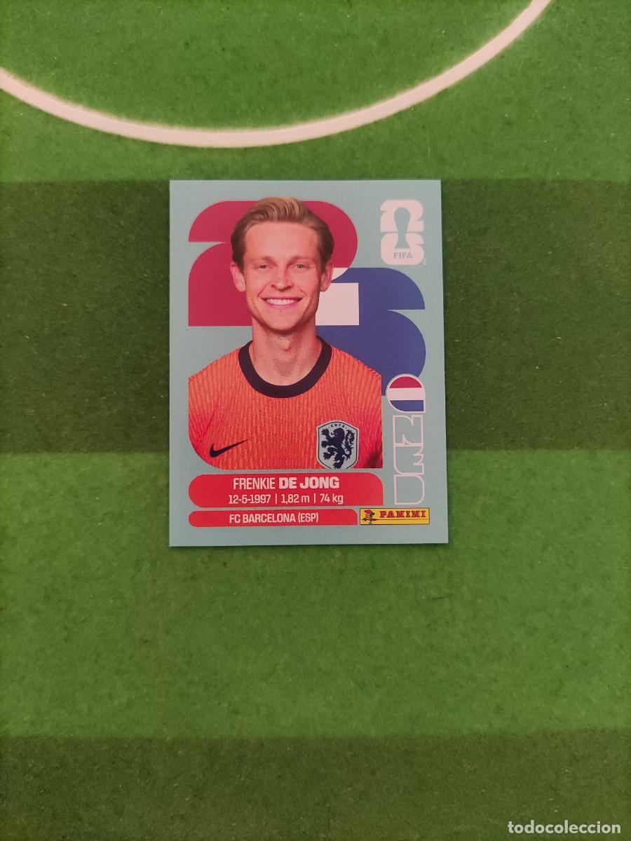 Fu&szlig;ball-Sticker: De Jong Pa&iacute;ses Bajos NED 14 Sticker Mundial 2026 FIFA World Cup / Sin pegar