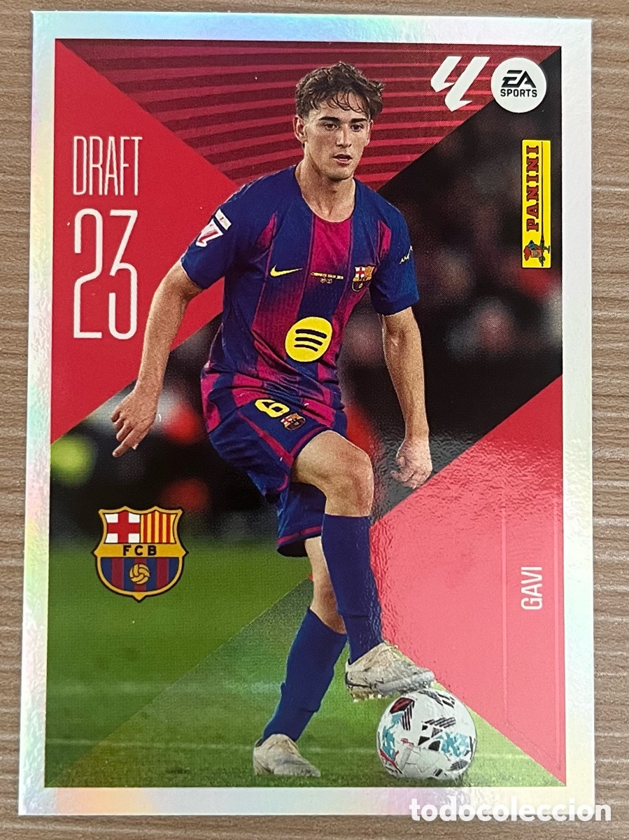 Fu&szlig;ball-Sticker: Gavi Draft 23 Liga Este 2026-27 - FC Barcelona