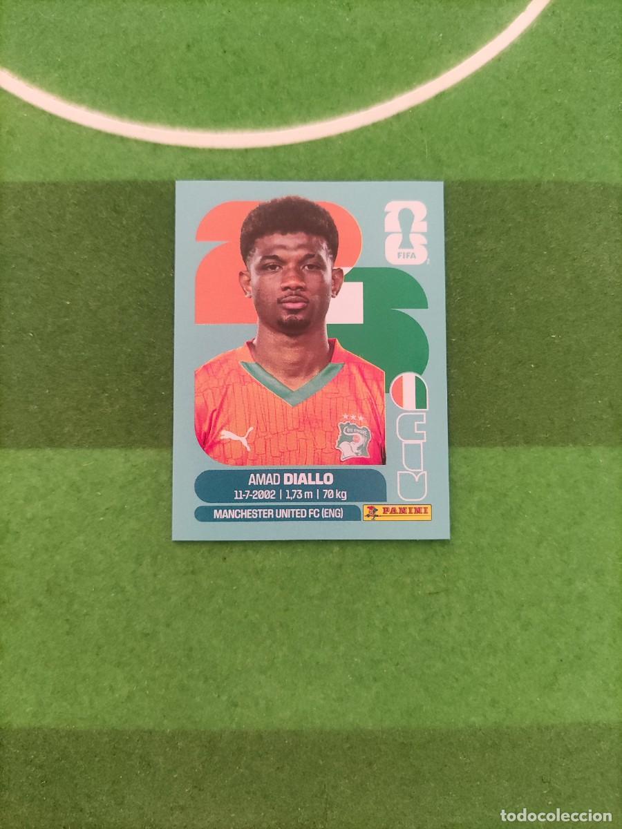 Cromos de f&uacute;tbol: Diallo Costa de Marfil CIV 15 Sticker Mundial 2026 FIFA World Cup / Sin pegar