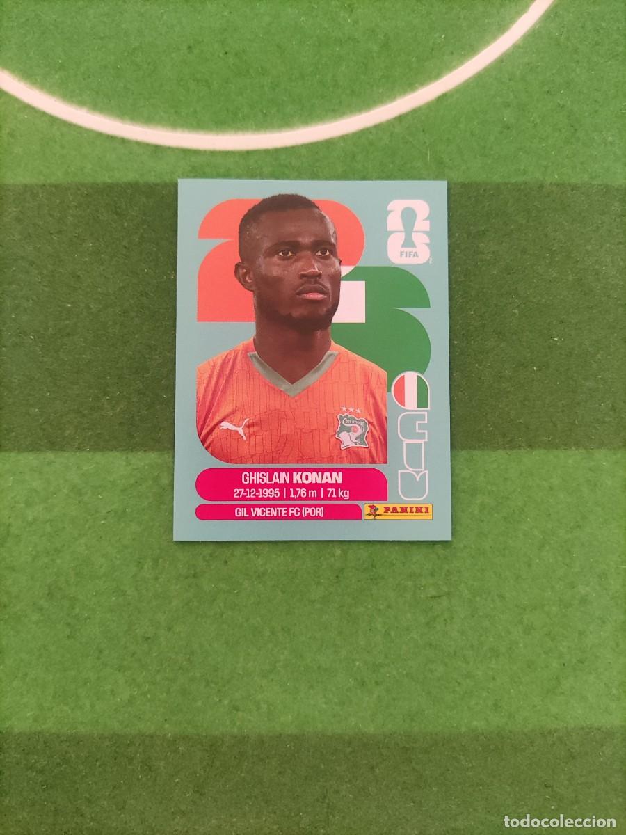 Cromos de f&uacute;tbol: Konan Costa de Marfil CIV 3 Sticker Mundial 2026 FIFA World Cup / Sin pegar