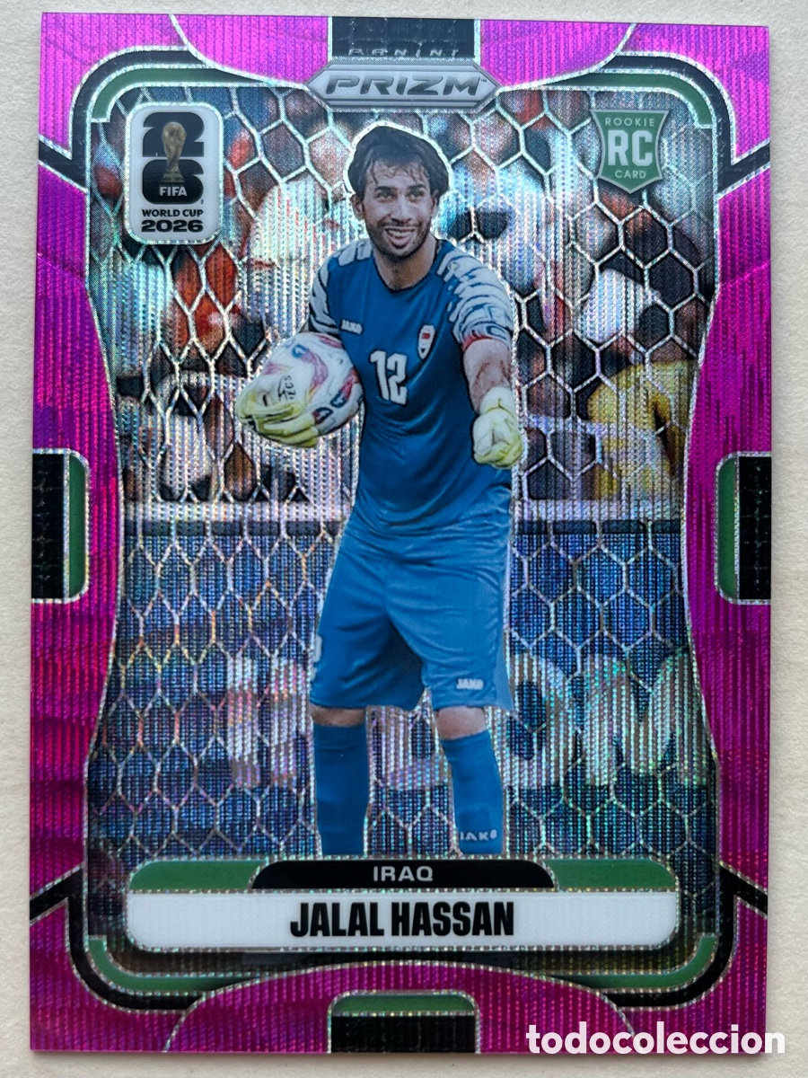 Cromos de f&uacute;tbol: Jalal Hassan /65 Prizm Mundial 2026 - Iraq