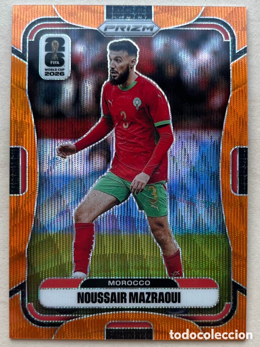 Cromos de f&uacute;tbol: Mazraoui /125 Prizm Mundial 2026 - Marruecos